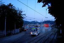 Z pisárecké vozovny v Brně vyjíždí každý všední den přes sedmdesát tramvají, o víkendech padesát.