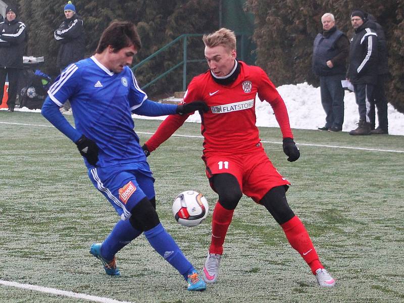 Zimní Tipsport liga. Brněnská Zbrojovka remizovala remizoval se Sigmou Olomouc 3:3. 