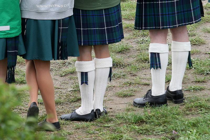 V areálu koupaliště na Kraví Hoře v Brně se v sobotu konaly skotské hry Monte Bú Highland Games 2017.