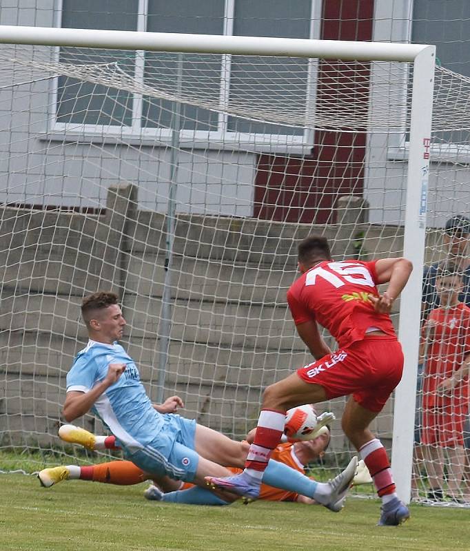 Druhý přípravný zápas odehrála Líšeň v Pohořelicích proti juniorce Slovanu Bratislava, po gólech Čermáka a Zikla vyhrála 2:0.