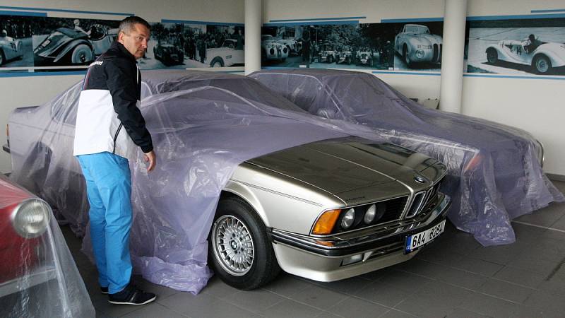 Nově otevřené muzeum historických BMW v brněnské Slatině.