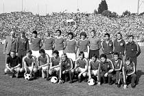 Fotbalisté Zbrojovky Brno v roce 1978.