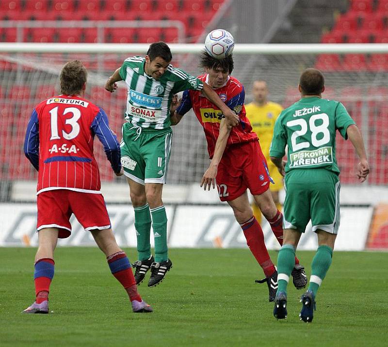 Fotbalisté 1. FC Brno v utkání 28. kola Gambrinus ligy remizovali s Bohemians Praha 0:0.