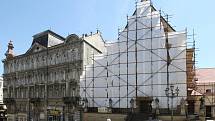 Kapucínský kostel v Brně v rekonstrukci.
