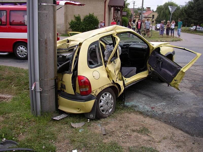 Při nehodě v Syrovicích zemřela žena