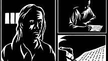 Kreslíř Jaromír 99 spolupracoval s vězněm jménem René, kterého proslavil stejnojmenný dokument Heleny Třeštíkové. René psal texty, Jaromír 99 vytvářel černobílé komiksy zachycující jeden den na samotce. 