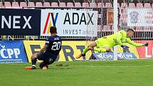 Fotbalisté Zbrojovky Brno remizovali v úvodním klání FORTUNA:LIGY se Slováckem 2:2. Foto: Petr Nečas