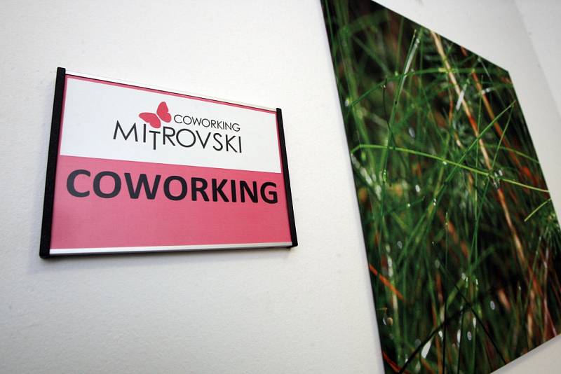 Prostory Coworkingu Mitrovski v Brně.