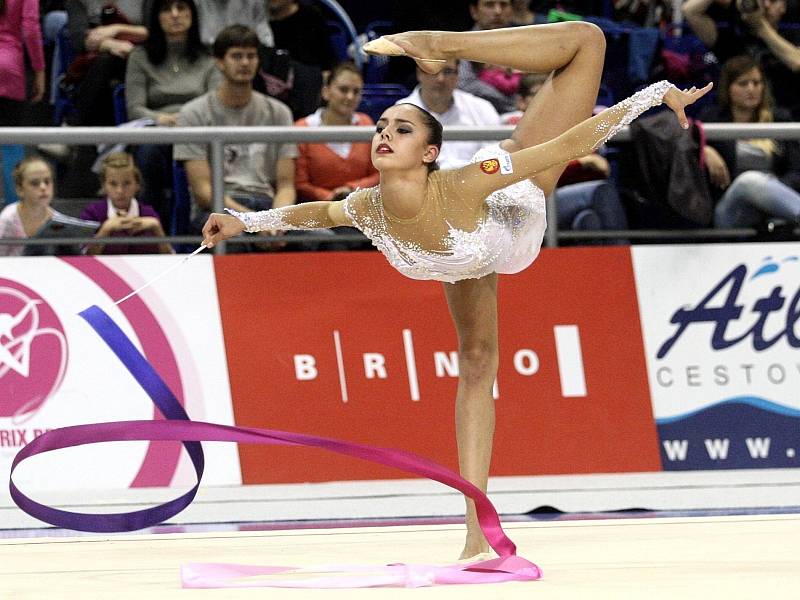 Tradiční brněnské Grand Prix v moderní gymnastice - Margarita Mamunová.