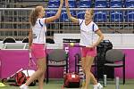 Tenistky se těší na Fed Cup, nálada v týmu je super. Trénink