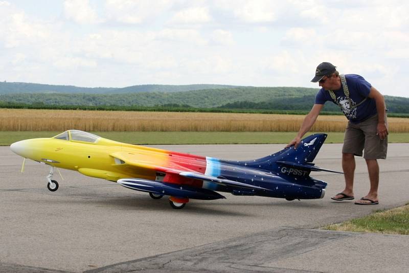 Ivančicko si užilo přehlídku modelářů letadel Jets Over Czech