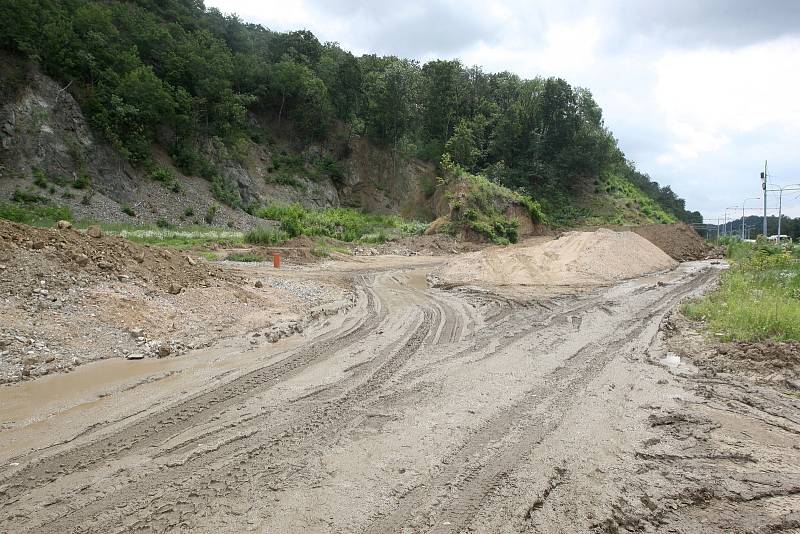 Brno 15.7.2020 - stavba VMO v ulici Žabovřeská - II.etapa