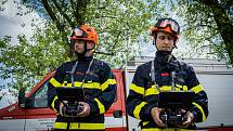 U rozsáhlých požárů lesních porostů i v nepřístupném terénu pomůže jihomoravským hasičům nový dron.