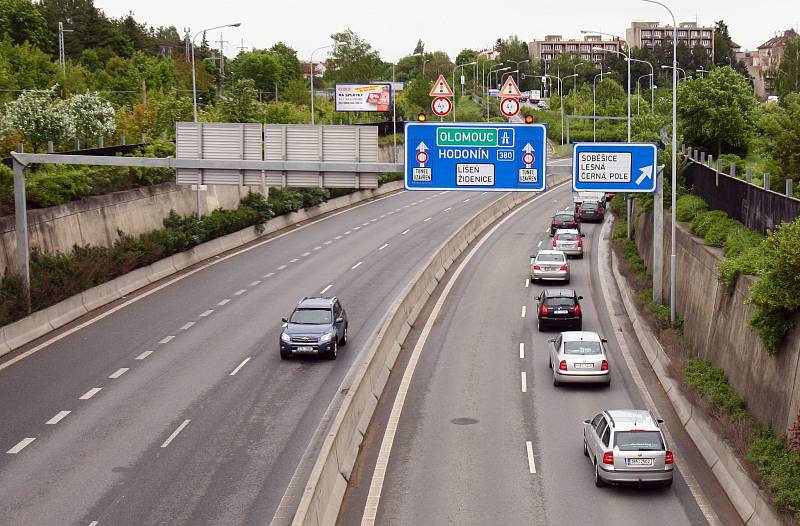 Husovický tunel v Brně.