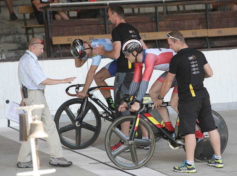 Na víkendovou Grand Prix Brno v dráhové cyklistice si na velodrom našlo cestu kolem tisícovky příznivců atraktivního sportu.