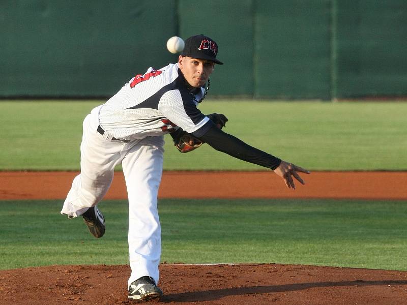 Čeští baseballisté v utkání s Tchaj-wanem.