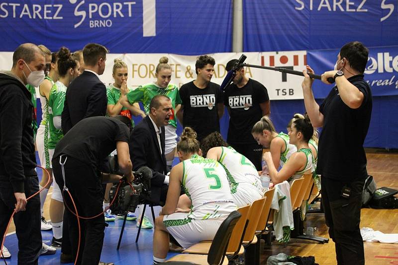 Basketbalistky Králova Pole na závěr skupiny porazily Haukar.