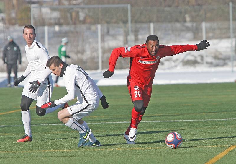 Tipsport liga. Zbrojovka Brno - Skalica.