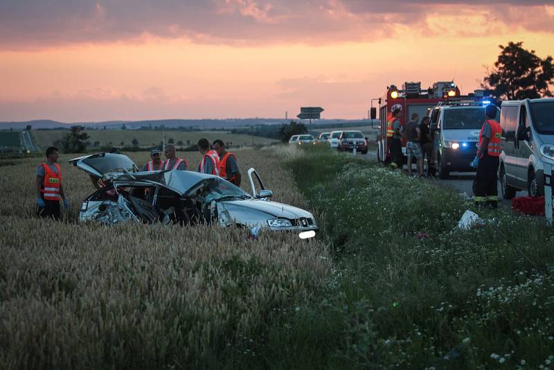 Tragická nehoda u Tvarožné.