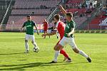 Fotbalisté brněnské Zbrojovky prohráli popáté v řadě, tentokrát 27. kole první ligy podlehli Jablonci 0:3.