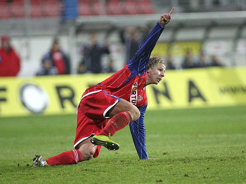 Zbrojovka Brno proti Karviné.