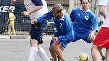 Futsalový turnaj Saňař Cup v Sokolnicích.