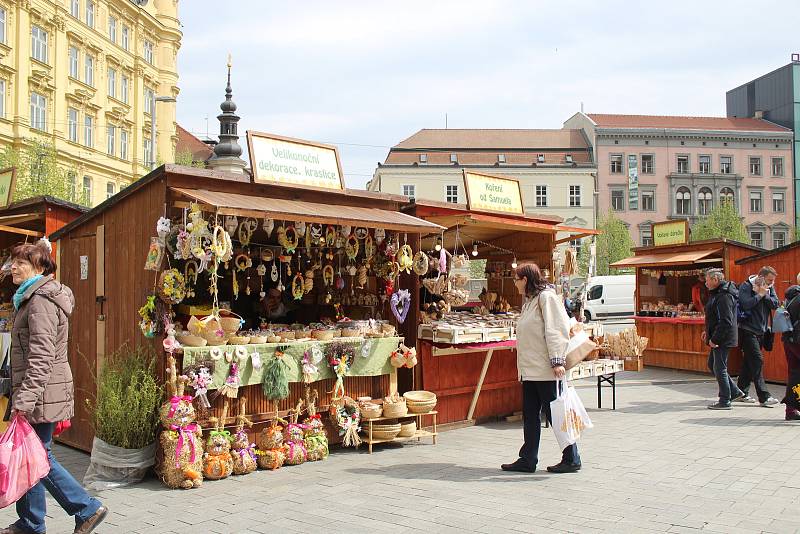 Na brněnském náměstí Svobody začaly Velikonoční slavnosti