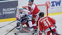 Hokejisté brněnské Komety podlehli v domácím prostředí v 39. kole extraligy Olomouci 1:3. Zradila je efektivita v zakončení. Naopak Olomouc vytěžila z minima maximum a Kometu porazila podruhé za sebou.