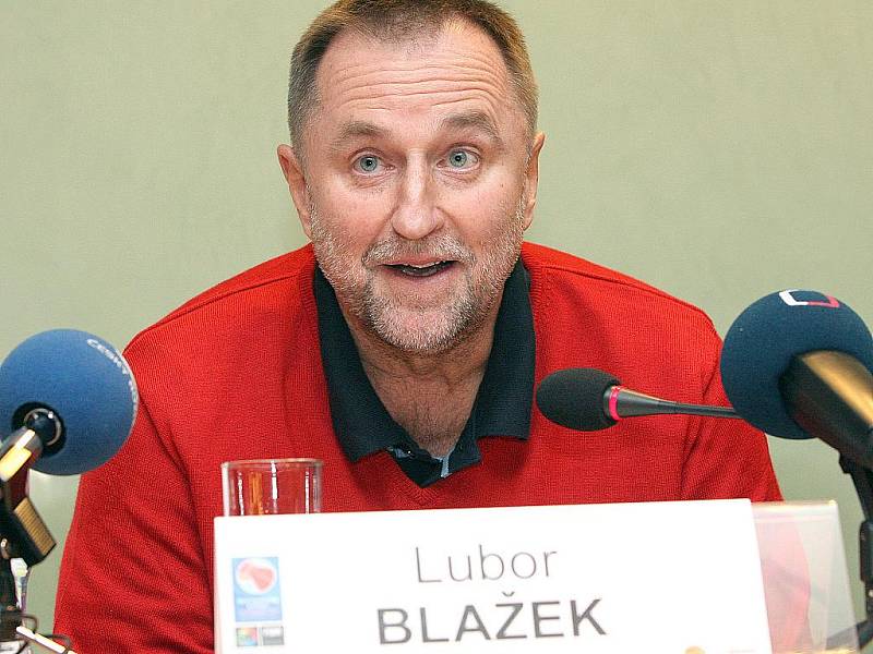 Reprezentační trenér Lubor Blažek.