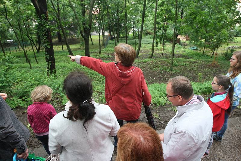 Představení Severních zahrad parku Špilberk v Brně.