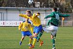 Fotbalisté Tasovic v utkání s brněnskou Bystrcí.