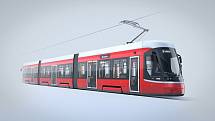 Dopravní podnik města Brna nakoupí až 40 nových obousměrných tramvají.