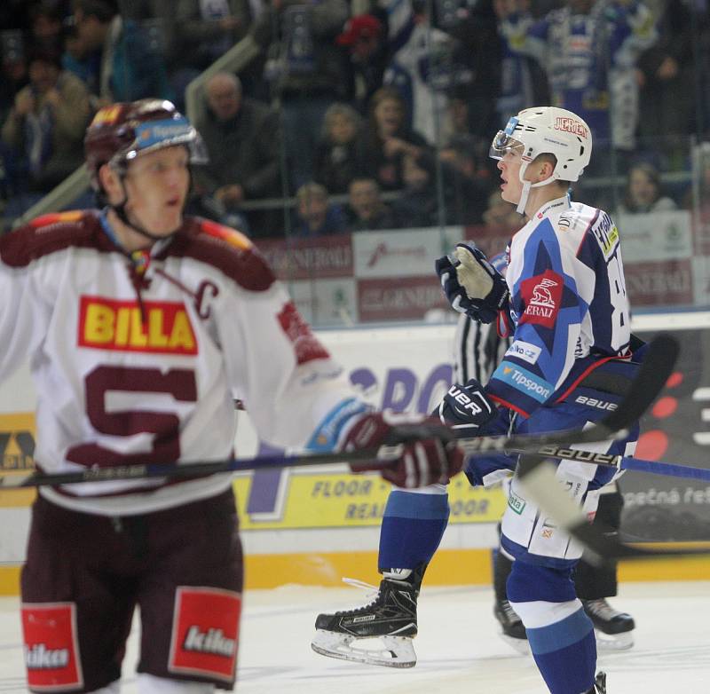 Kometa Brno udolala Spartu Praha 3:2 po prodloužení.