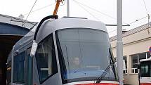 Nová "Porsche" tramvaj v Brně.