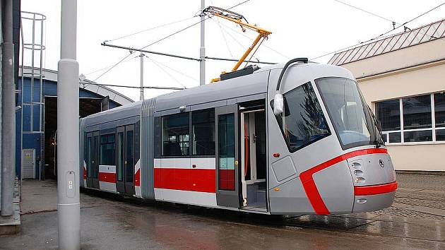Nová "Porsche" tramvaj v Brně.