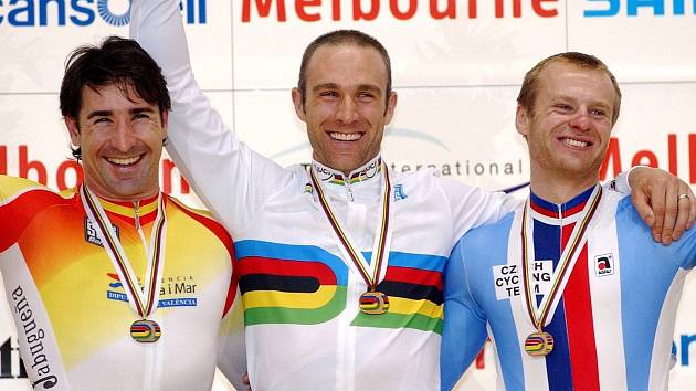 TVRDÝ SPRINTER. Největší úspěch si bývalý brněnský dráhový cyklista Ivan Vrba připsal v australském Melbourne, kde získal bronzovou medaili v keirinu. Zúčastnil se dvou olympijských her, v Aténách skončil v keirinu desátý.