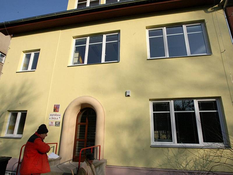 Zrekonstruovaná školka v Jugoslávské ulici v Brně.
