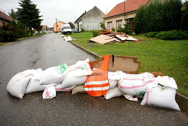 Povodňový stav na Brněnsku.