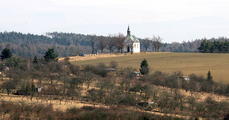 Odpočinková lokalita Kostelíček na okraji brněnské Líšně. Rozšíření stavebních míst v okolí odmítají tamní obyvatelé.