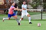 Fotbalový šoumen Petr Švancara se za Střelice uvedl dvěma góly proti FK Znojmo a pomohl k výhře 6:1.