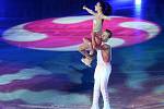 Na grandiózní show olympijského vítěze Jevgenije Pljuščenka zamířily do brněnské Kajot Areny bezmála čtyři tisíce diváků.