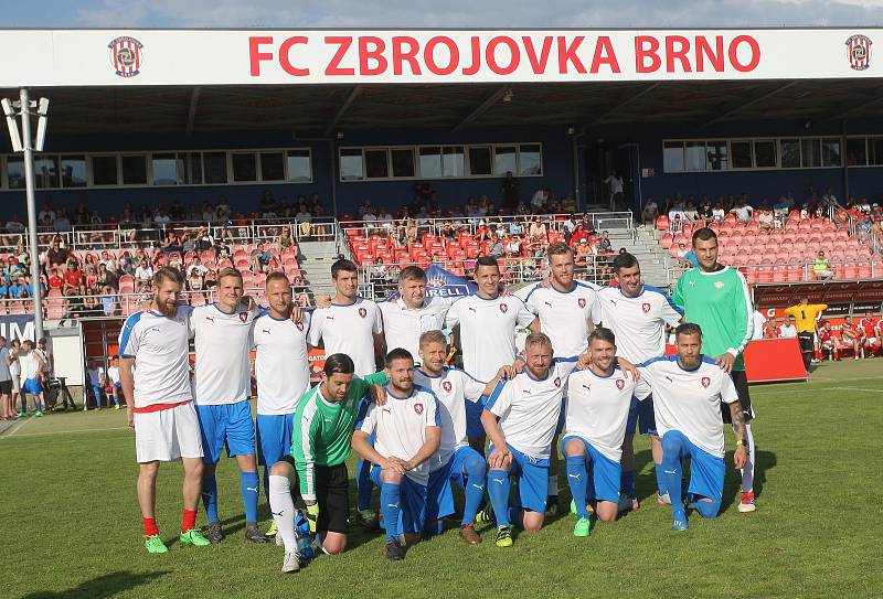 Kalouda se rozloučil s kariérou hattrickem. Nastoupil i hvězdný Wilfried