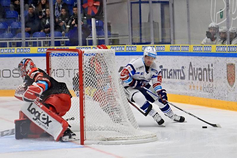 Hokejisté Komety hostili Hradec Králové.