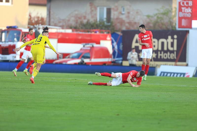 Zbrojovka Brno (červené dresy) vs. Sigma Olomouc