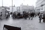 V listopadu 1989 demonstrovalo i Brno. Kromě řady protestů se uskutečnila i generální stávka.