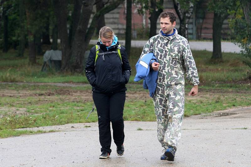 Army Day v Ořechově na Brněnsku. Zájemci se projeli v obrněném transportéru, lidé hráli i paintball.