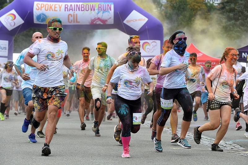 Spokey Rainbow Run na brněnském výstavišti