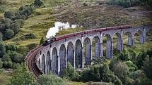 Železniční most ve Skotsku.
