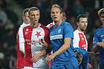 Slavia Praha hostila v prvním jarním kole Zbrojovku Brno.