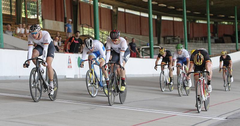 Na víkendovou Grand Prix Brno v dráhové cyklistice si na velodrom našlo cestu kolem tisícovky příznivců atraktivního sportu.